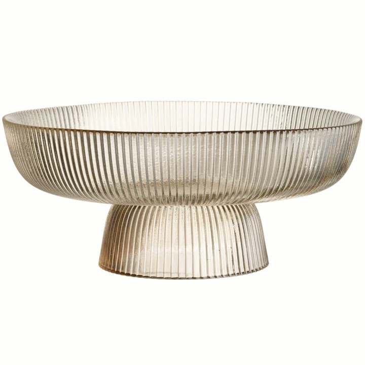 Maku Serveringsskål räfflad champagne 26 cm i gruppen HJEM, HUS OG HAGE / Kjøkkenutstyr / Annet kjøkkenutstyr hos TP E-commerce Nordic AB (D42689)