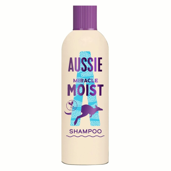 Aussie Miracle Moist Schampo 300ml i gruppen HELSE OG SKJØNNHET / Hår & styling / Hårpleie / Sjampo hos TP E-commerce Nordic AB (D42698)