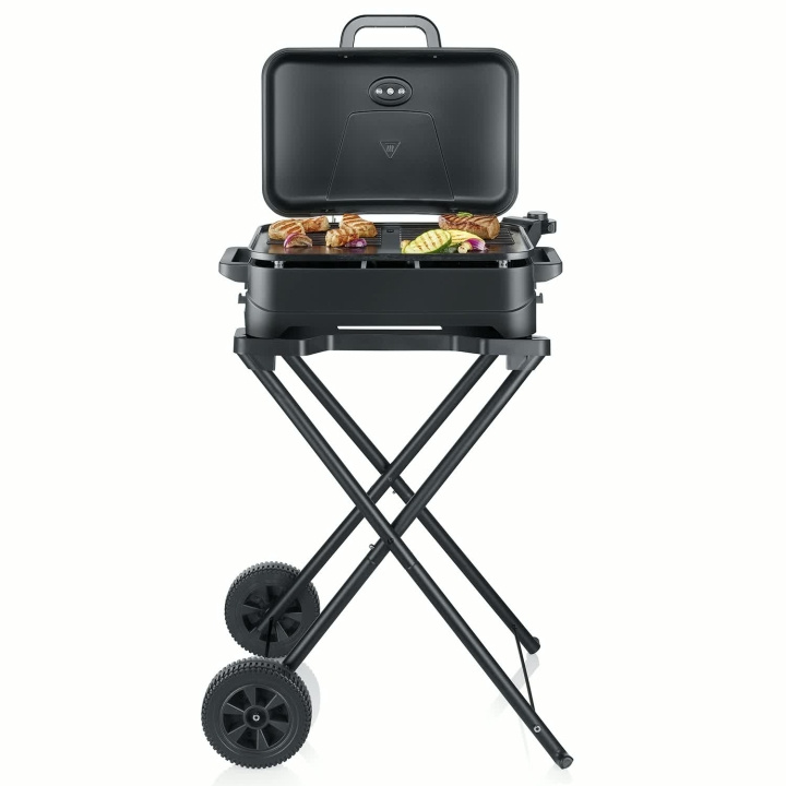 Severin Elgrill PG 8598 med stativ,Lock & grillplatta 2300W i gruppen HJEM, HUS OG HAGE / Hageprodukter / Griller & Grilltilbehør hos TP E-commerce Nordic AB (D42756)