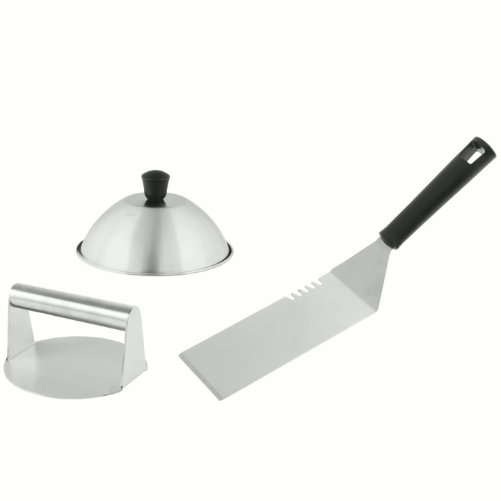 Mustang Smash burger set 3-delar 652791 i gruppen HJEM, HUS OG HAGE / Hageprodukter / Griller & Grilltilbehør hos TP E-commerce Nordic AB (D42758)