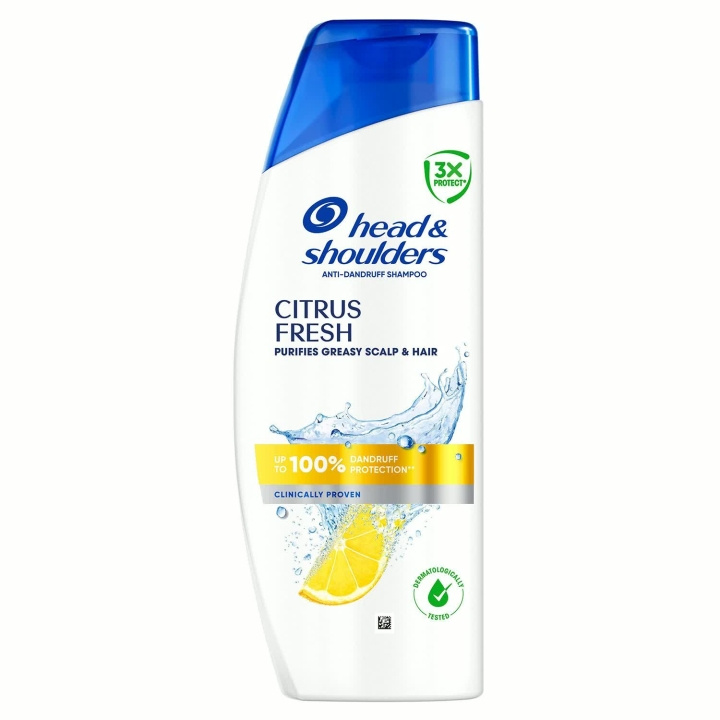 Head & Shoulders Citrus Fresh Schampo Mot Mjäll, 400ml i gruppen HELSE OG SKJØNNHET / Hår & styling / Hårpleie / Sjampo hos TP E-commerce Nordic AB (D42764)