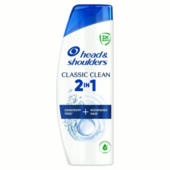 Head & Shoulders Classic Clean 2in1 Schampo och Balsam Mot Mjäll, 250ml i gruppen HELSE OG SKJØNNHET / Hår & styling / Hårpleie / Sjampo hos TP E-commerce Nordic AB (D42779)