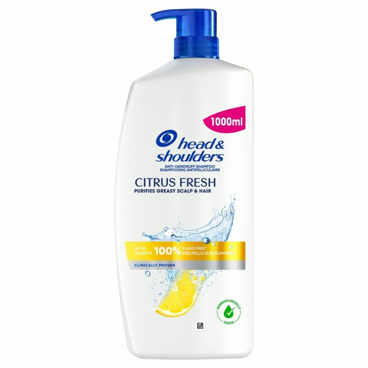 Citrus Fresh Anti Dandruff Shampoo for Greasy Hair Pu