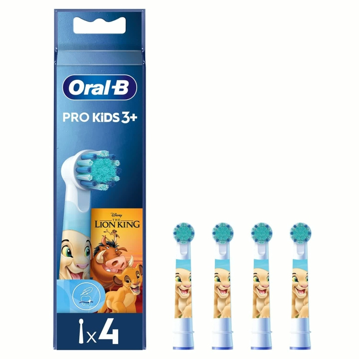 Oral B Borsthuvud Lion King 4st i gruppen HELSE OG SKJØNNHET / Munnpleie / Elektriske tannbørster tilbehør hos TP E-commerce Nordic AB (D42834)