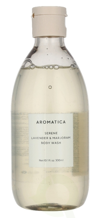 Aromatica Serene Lavender & Marjoram Body Wash 300 ml i gruppen HELSE OG SKJØNNHET / Hudpleie / Kroppspleie / Kroppsolje hos TP E-commerce Nordic AB (D42916)