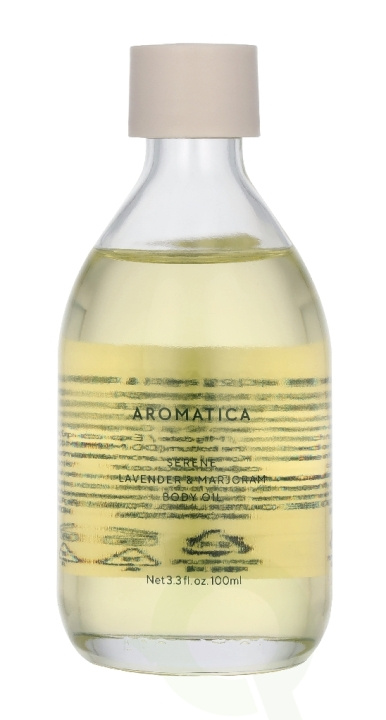 Aromatica Serene Lavender & Marjoram Body Oil 100 ml i gruppen HELSE OG SKJØNNHET / Hudpleie / Kroppspleie / Kroppsolje hos TP E-commerce Nordic AB (D42917)