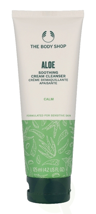 The Body Shop Aloe Soothing Cream Cleanser 125 ml i gruppen HELSE OG SKJØNNHET / Hudpleie / Ansikt / Rengjøring hos TP E-commerce Nordic AB (D42943)