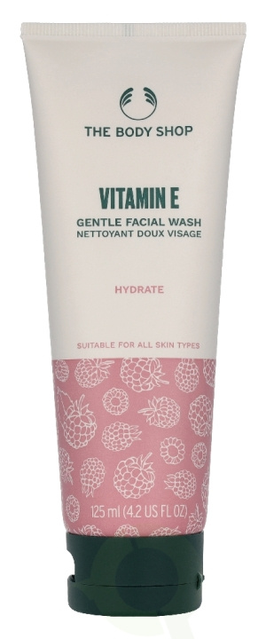The Body Shop Vitamin E Gentle Face Wash 125 ml i gruppen HELSE OG SKJØNNHET / Hudpleie / Ansikt / Rengjøring hos TP E-commerce Nordic AB (D42944)