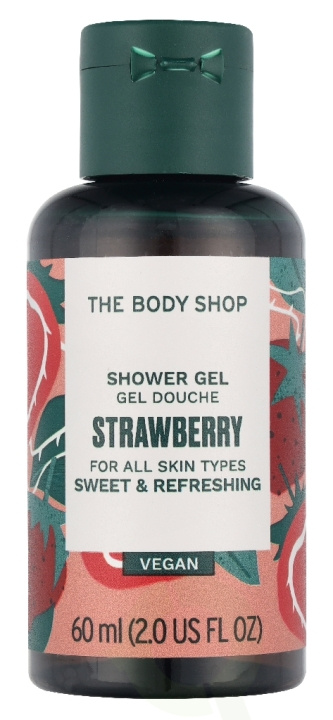 The Body Shop Strawberry Shower Gel 60 ml i gruppen HELSE OG SKJØNNHET / Hudpleie / Kroppspleie / Bad- og dusjkrem hos TP E-commerce Nordic AB (D42949)