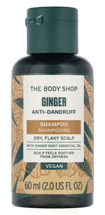 The Body Shop Ginger Shampoo 60 ml i gruppen HELSE OG SKJØNNHET / Hår & styling / Hårpleie / Sjampo hos TP E-commerce Nordic AB (D42974)