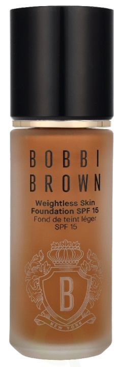 Bobbi Brown Weigthless Skin Foundation SPF15 30 ml W086 Warm Almond i gruppen HELSE OG SKJØNNHET / Makeup / Makeup ansikt / Foundation hos TP E-commerce Nordic AB (D42982)