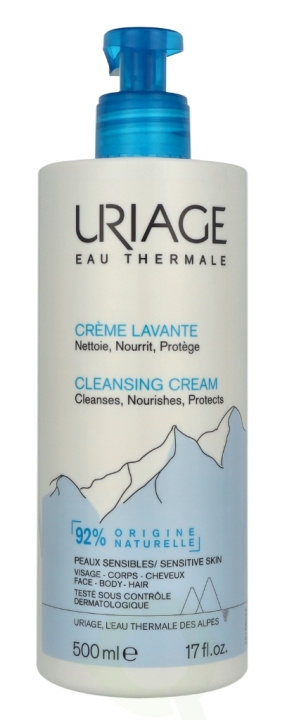 Uriage Cleansing Cream 500 ml i gruppen HELSE OG SKJØNNHET / Hudpleie / Ansikt / Rengjøring hos TP E-commerce Nordic AB (D42991)