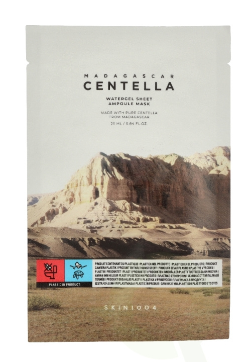 SKIN1004 Madagascar Centella Watergel Ampoule Mask 25 ml i gruppen HELSE OG SKJØNNHET / Hudpleie / Ansikt / Masker hos TP E-commerce Nordic AB (D43039)