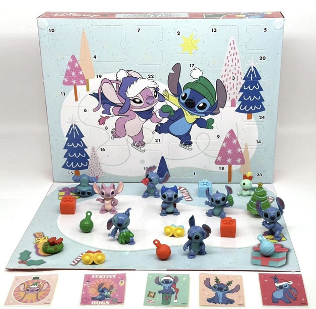 Disney Stitch – Adventskalender 2025 (302-18189) i gruppen LEKER, BARN OG BABY / Leker / Adventskalendere hos TP E-commerce Nordic AB (D43053)