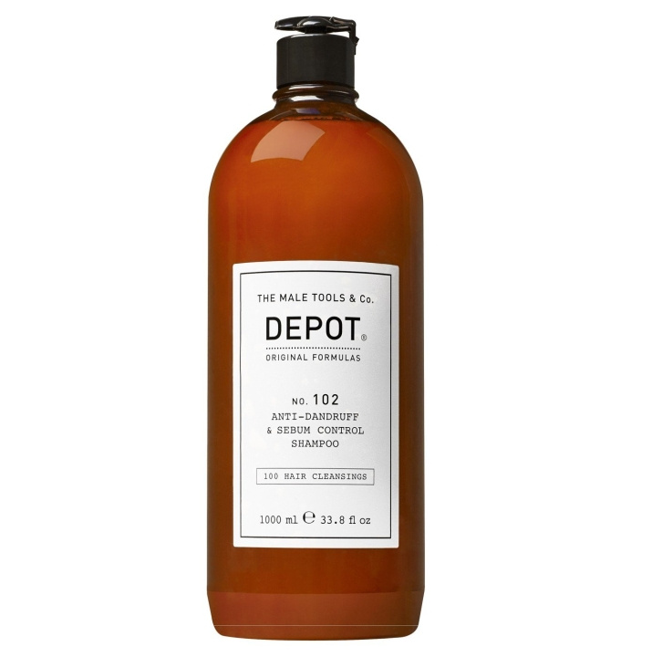 Depot The Male Tools & Co. Depot – Nr. 102 Mot flass og talgkontroll 1000 ml i gruppen HELSE OG SKJØNNHET / Hår & styling / Hårpleie / Sjampo hos TP E-commerce Nordic AB (D43080)