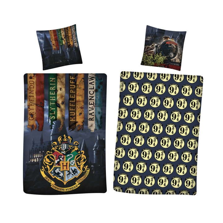 BrandMac Sengetøy – voksenstørrelse 140 x 200 cm – Harry Potter (1000561) i gruppen HJEM, HUS OG HAGE / Innredning / Sengetøy hos TP E-commerce Nordic AB (D43103)