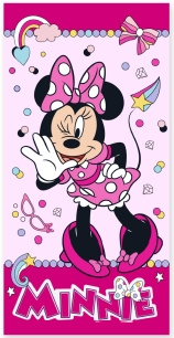 Disney Minnie Mouse Håndkle – 70 x 140 cm – Minnie Mouse (110060) i gruppen HJEM, HUS OG HAGE / Baderom / Håndklær hos TP E-commerce Nordic AB (D43109)