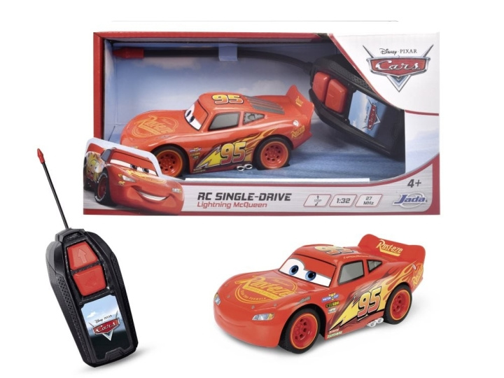 Dickie Toys RC-biler: Lynet McQueen 1:32 (203081008) i gruppen LEKER, BARN OG BABY / Radiostyrt / Radiostyrte biler hos TP E-commerce Nordic AB (D43140)