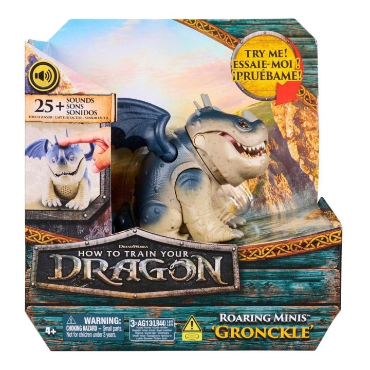 Dragons Interaktiv drage-figur – Gronkle (6074245) i gruppen LEKER, BARN OG BABY / Leker / Figurer, miniatyrer og tilbehør hos TP E-commerce Nordic AB (D43145)