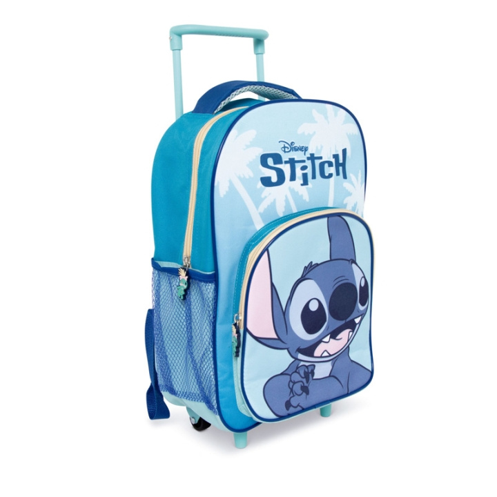 Disney Stitch – skolesekk med hjul – 24 x 36 x 12 cm (WD17301) i gruppen LEKER, BARN OG BABY / Reise / Barnevesker / Ryggsekker hos TP E-commerce Nordic AB (D43147)