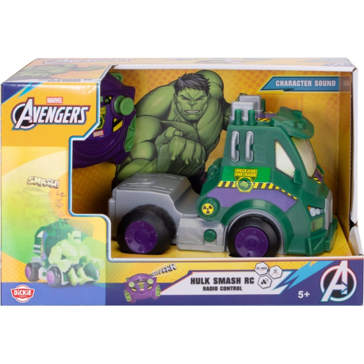 Dickie Toys RC Smash Up Hulk 1:24 (203224000) i gruppen LEKER, BARN OG BABY / Radiostyrt / Radiostyrte biler hos TP E-commerce Nordic AB (D43149)