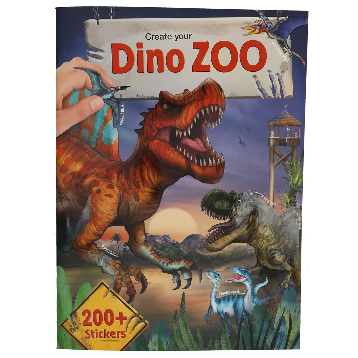 Dino World Malebok: Lag din egen DINO ZOO (413606) i gruppen LEKER, BARN OG BABY / Leker / Håndtverk hos TP E-commerce Nordic AB (D43152)