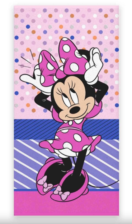 BrandMac Håndkle – 70 x 140 cm – Minnie (1029474) i gruppen HJEM, HUS OG HAGE / Baderom / Håndklær hos TP E-commerce Nordic AB (D43231)