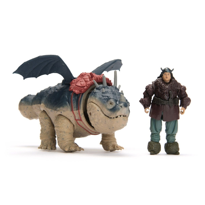 Dragons Film – Viking og Deluxe-drage – Gronckle + Fishlegs i gruppen LEKER, BARN OG BABY / Leker / Figurer, miniatyrer og tilbehør hos TP E-commerce Nordic AB (D43237)