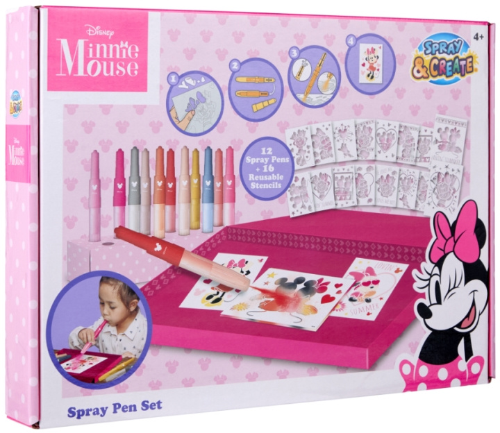 Disney Minnie Mouse Minnie Mouse – Sett med blåsepenner (MM24368V) i gruppen LEKER, BARN OG BABY / Leker / Håndtverk hos TP E-commerce Nordic AB (D43242)
