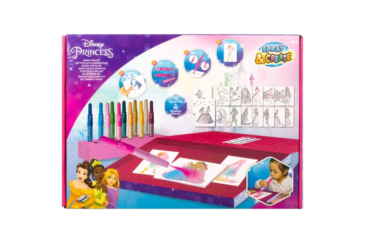 Disney Princess – Sett med spraypenner (DP22368V1) i gruppen LEKER, BARN OG BABY / Leker / Håndtverk hos TP E-commerce Nordic AB (D43245)