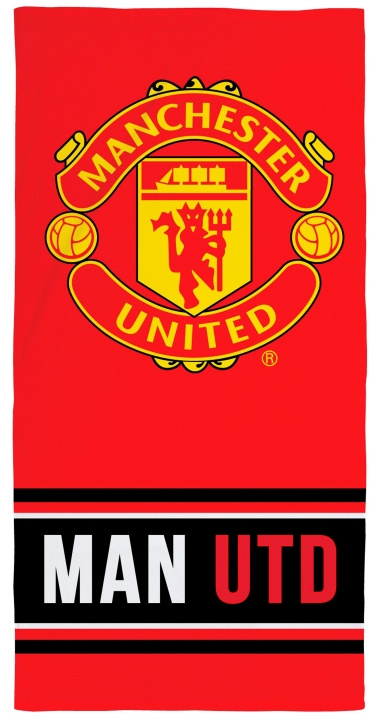 BrandMac Håndkle – 75 x 150 cm – Manchester United (NW1390) i gruppen HJEM, HUS OG HAGE / Baderom / Håndklær hos TP E-commerce Nordic AB (D43250)