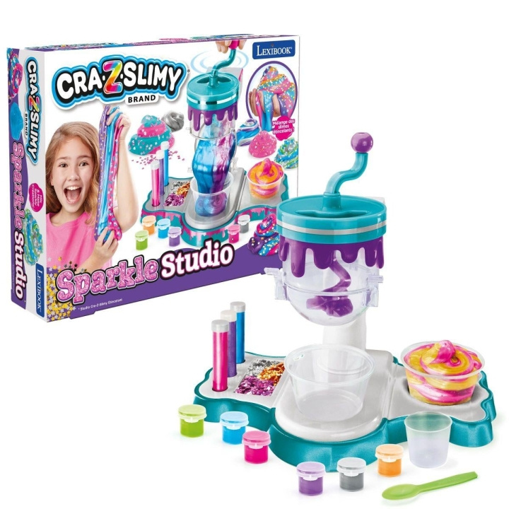 Cra-Z-Art Cra-Z-Slimy Sparkle Studio (CRSLIM40) i gruppen LEKER, BARN OG BABY / Leker / Håndtverk hos TP E-commerce Nordic AB (D43287)