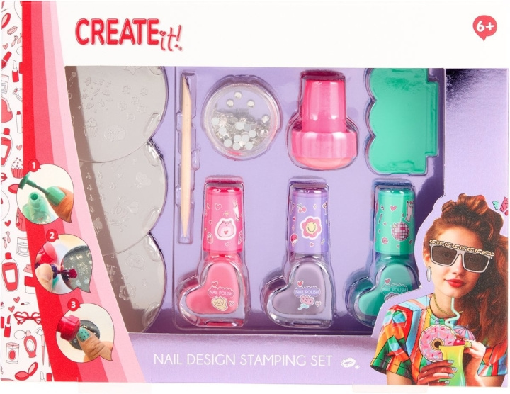 CREATE it! Stampy-sett for negledekorasjon (884503V1) i gruppen LEKER, BARN OG BABY / Leker / Lite hjem & rollespill hos TP E-commerce Nordic AB (D43300)