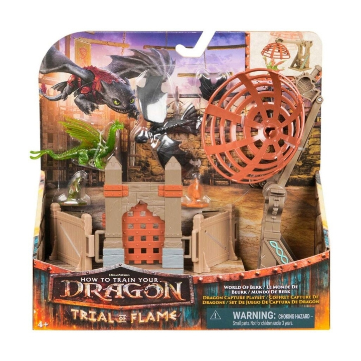 Dragons Lekesett «Training Arena» – «Dragon Capture» i gruppen LEKER, BARN OG BABY / Leker / Figurer, miniatyrer og tilbehør hos TP E-commerce Nordic AB (D43360)