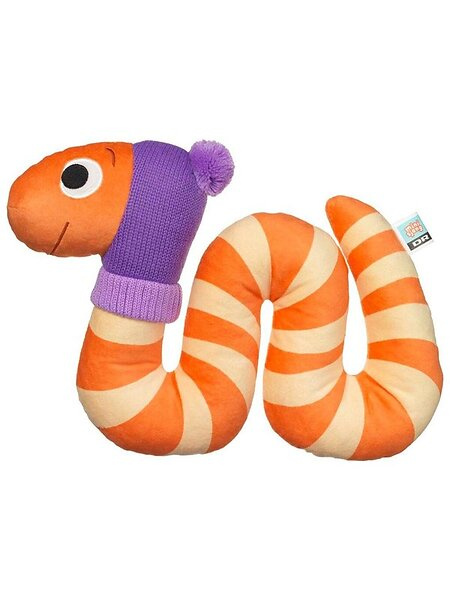 DR Orm Plys (6-25310) i gruppen LEKER, BARN OG BABY / Babyleker (0-3 år) / Kosedyr hos TP E-commerce Nordic AB (D43396)