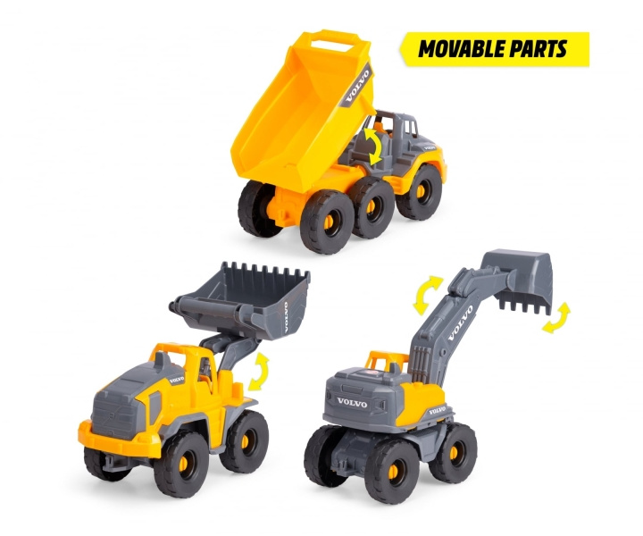 Dickie Toys Volvo On Site Work Force (203725007) i gruppen LEKER, BARN OG BABY / Leker / Lekebiler hos TP E-commerce Nordic AB (D43458)