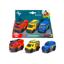 Dickie Toys Micro Rescue Force (203712029) i gruppen LEKER, BARN OG BABY / Leker / Lekebiler hos TP E-commerce Nordic AB (D43467)