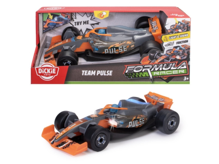 Dickie Toys Formula Racer Team PULSE (203764036) i gruppen LEKER, BARN OG BABY / Leker / Lekebiler hos TP E-commerce Nordic AB (D43469)