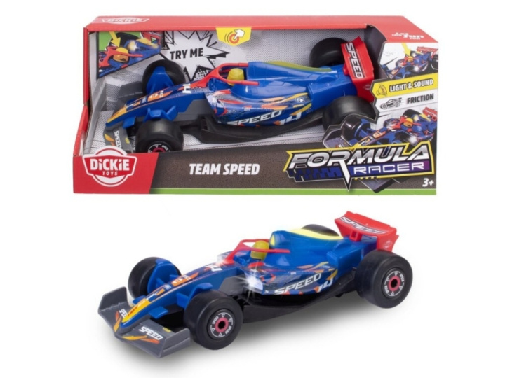 Dickie Toys Formula Racer Team SPEED (203764037) i gruppen LEKER, BARN OG BABY / Leker / Lekebiler hos TP E-commerce Nordic AB (D43470)