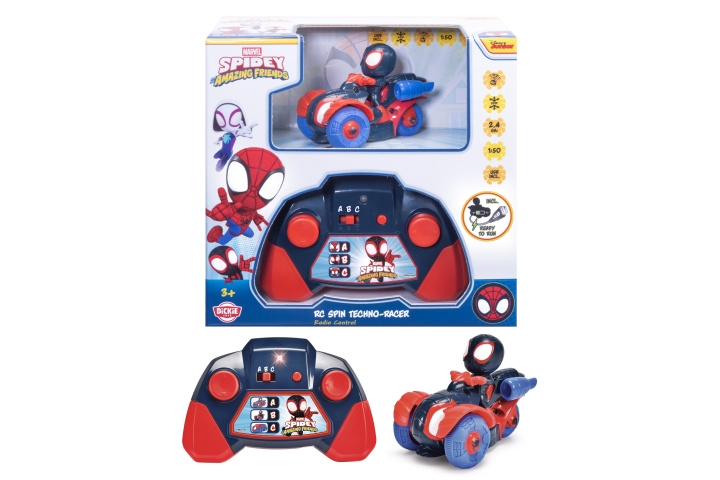 Dickie Toys RC Miles Techno-Racer 1:50 (203222007) i gruppen LEKER, BARN OG BABY / Radiostyrt / Radiostyrte biler hos TP E-commerce Nordic AB (D43490)
