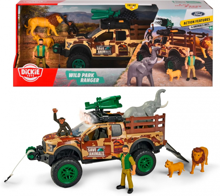 Dickie Toys Simba – Nature World – Safari-dyresett (104343103) i gruppen LEKER, BARN OG BABY / Leker / Figurer, miniatyrer og tilbehør hos TP E-commerce Nordic AB (D43516)
