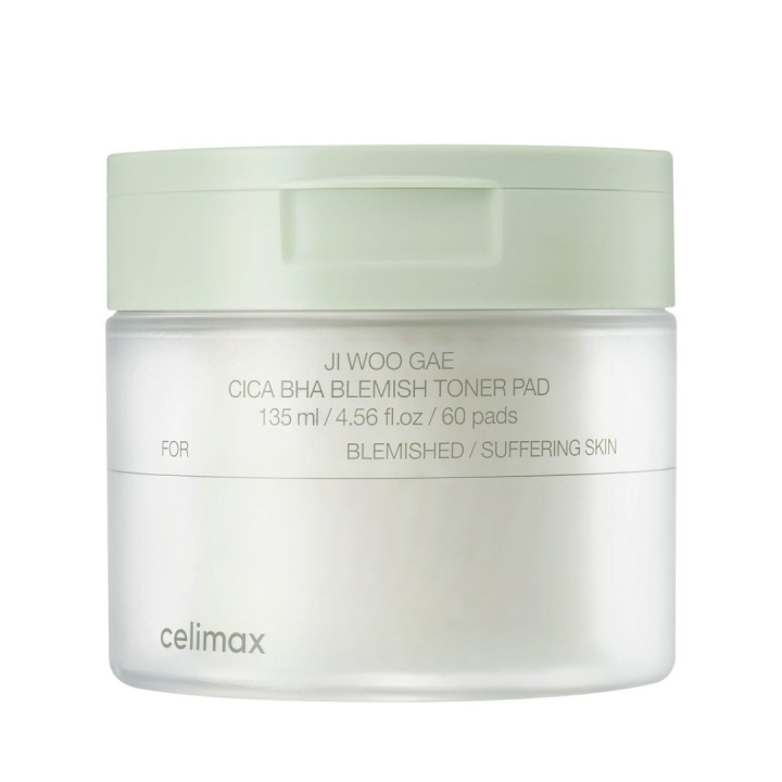 Celimax Cica BHA Blemish Toner Pads – 60 pads i gruppen HELSE OG SKJØNNHET / Hudpleie / Ansikt hos TP E-commerce Nordic AB (D43570)