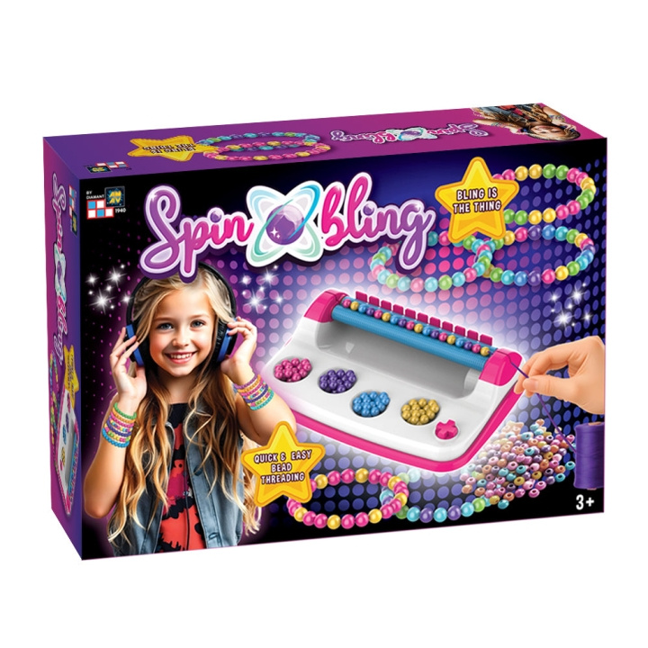 Diamant Spin Bling Beads Machine (107050) i gruppen LEKER, BARN OG BABY / Leker / Håndtverk hos TP E-commerce Nordic AB (D43622)