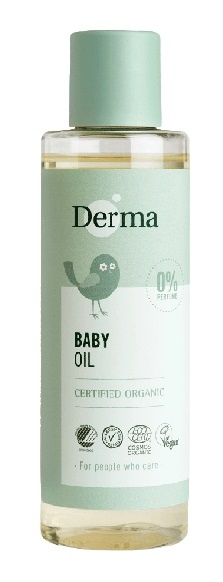 Derma Eco Babyolje 150 ml i gruppen HELSE OG SKJØNNHET / Hudpleie / Kroppspleie / Kroppsolje hos TP E-commerce Nordic AB (D43649)