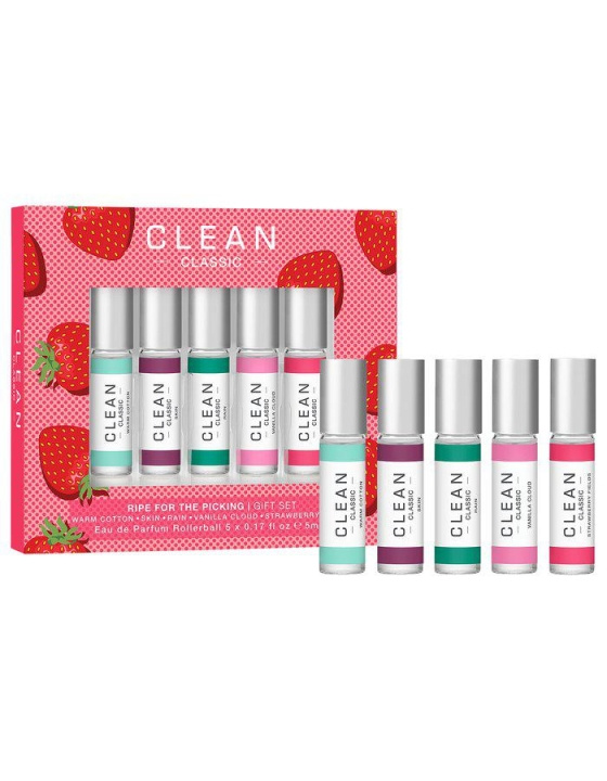 Clean XMAS Classic Layering Rollerball Eau de Parfum – 5 x 5 ml i gruppen HELSE OG SKJØNNHET / Duft og parfyme / Parfyme / Parfymebokser hos TP E-commerce Nordic AB (D43656)