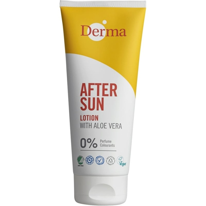 Derma Aftersun-lotion 200 ml i gruppen HELSE OG SKJØNNHET / Hudpleie / Soling / Solkrem hos TP E-commerce Nordic AB (D43670)