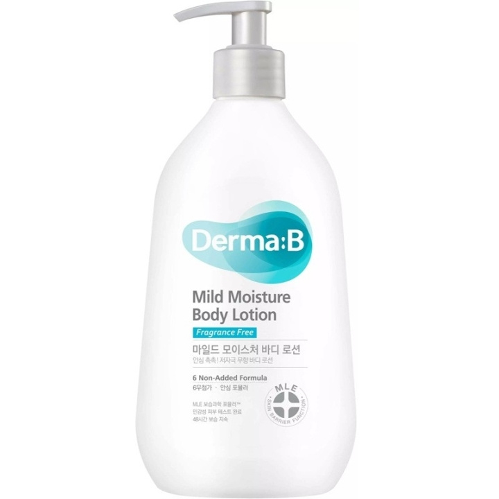 Derma:B Mild Moisture Body Lotion 400ml i gruppen HELSE OG SKJØNNHET / Hudpleie / Kroppspleie / Body lotion hos TP E-commerce Nordic AB (D43704)
