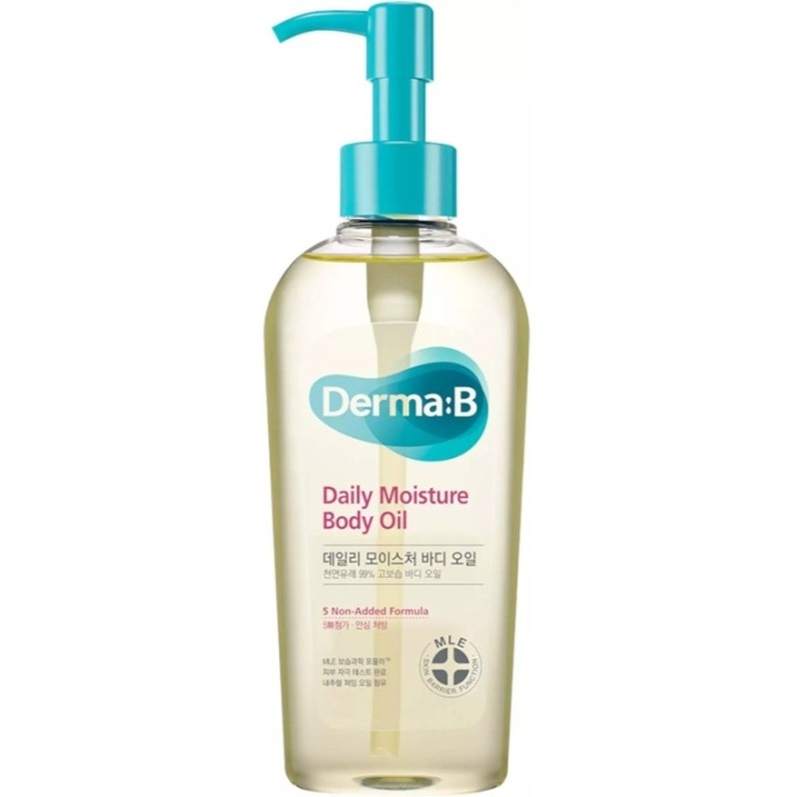 Derma:B Daily Moisture Body Oil Fresh Peach 200ml i gruppen HELSE OG SKJØNNHET / Hudpleie / Kroppspleie / Kroppsolje hos TP E-commerce Nordic AB (D43706)