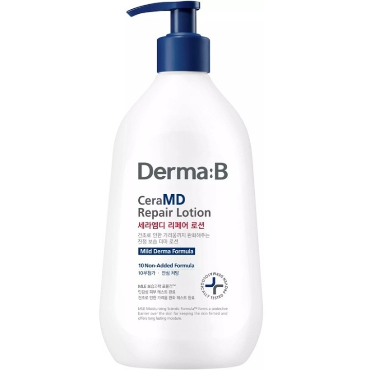 Derma:B CeraMD Repair Lotion 400ml i gruppen HELSE OG SKJØNNHET / Hudpleie / Kroppspleie / Body lotion hos TP E-commerce Nordic AB (D43710)