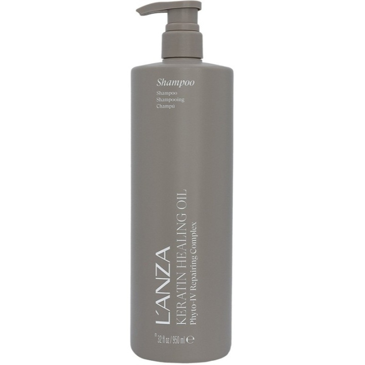 L\'anza Keratin Healing Oil Shampoo 950ml i gruppen HELSE OG SKJØNNHET / Hår & styling / Hårpleie / Hårolje hos TP E-commerce Nordic AB (D43738)